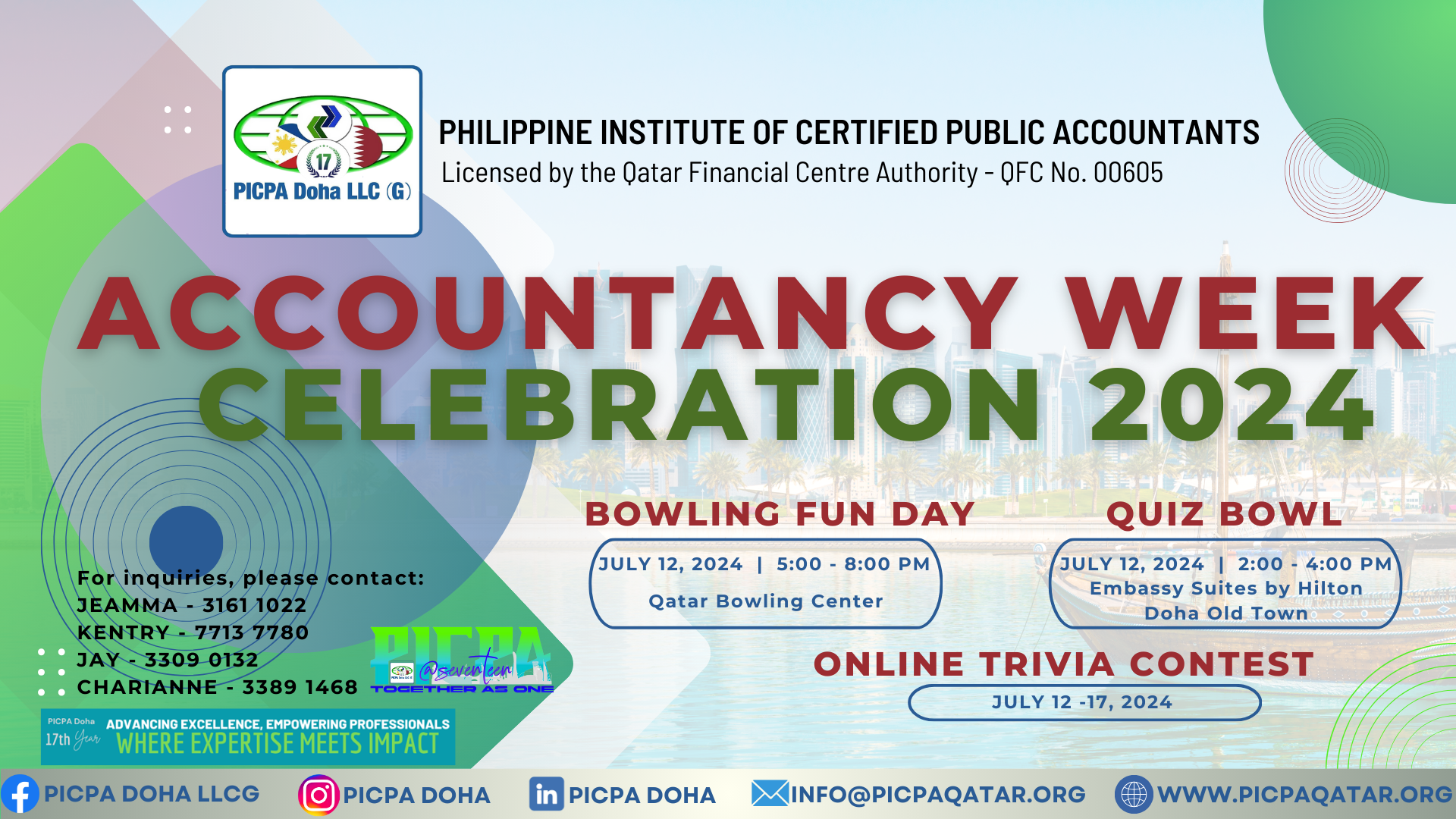 PICPA Doha Accountancy Week Celebration 2024